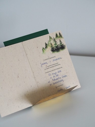 Zaproszenia ślubne do ręcznego wypisania Paperwords
