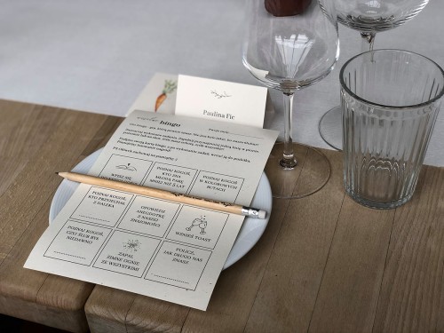 Bingo weselne - atrakcja uaktywniająca gości