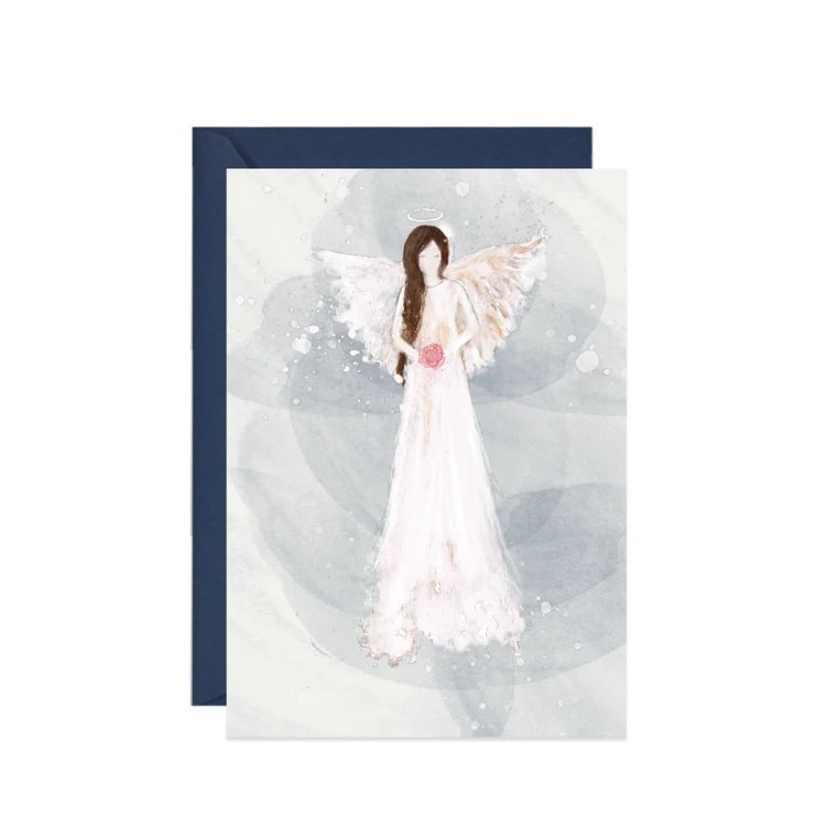 Kartka z Aniołem Stróżem