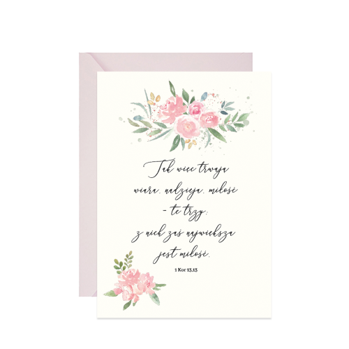 Kartka Hymn o miłości