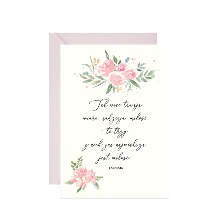 Kartka Hymn o miłości